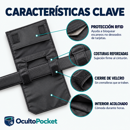 OCULTO POCKET™ Bolsillo Oculto